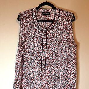 Jones New York Top 2X  Hearts, Hearts, Hearts!!!